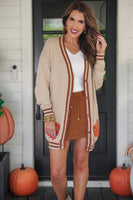 PREORDER - Jess Lea Well Loved Ribbed Skort - Chestnut