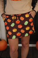 PREORDER - Jess Lea Harvest Hues Pumpkin Skort