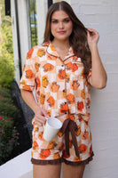 PREORDER - Jess Lea Harvest Hues Ruffle Pajama Set