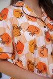PREORDER - Jess Lea Harvest Hues Ruffle Pajama Set
