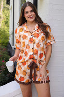 PREORDER - Jess Lea Harvest Hues Ruffle Pajama Set