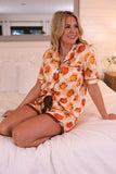 PREORDER - Jess Lea Harvest Hues Ruffle Pajama Set