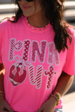 PREORDER - Pink Out Graphic Tee in Youth & Adult