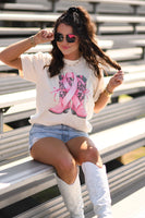 PREORDER - Pink Out Boots Graphic Tee