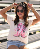PREORDER - Pink Out Boots Graphic Tee
