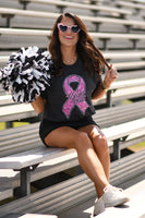 PREORDER - Pink Out Disco Ribbon Youth & Adult Graphic Tee