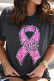 PREORDER - Pink Out Disco Ribbon Youth & Adult Graphic Tee