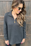 PREORDER - Jess Lea Miley Quarter Zip Pullover