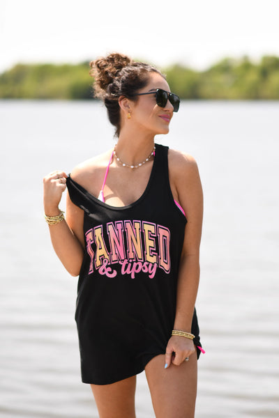 PREORDER - Tanned & Tipsy Ombre Tank