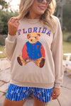 PREORDER - Jess Lea Benny The Bear Florida Pullover