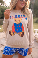 PREORDER - Jess Lea Benny The Bear Florida Pullover