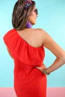 🔥HALF OFF SALE🔥Jess Lea Simple Moment One Shoulder Dress