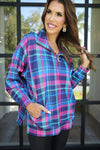 PREORDER - Jess Lea Everyday Pullover - Plaid Pop
