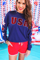 PREORDER - Jess Lea USA Sequin Star Top