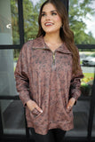 PREORDER - Jess Lea Everyday Pullover - Rosewood Bloom