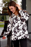 PREORDER - Jess Lea Everyday Pullover - Chocolate Cowhide Couture