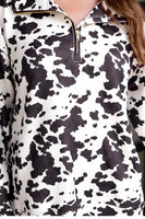 PREORDER - Jess Lea Everyday Pullover - Chocolate Cowhide Couture