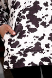 PREORDER - Jess Lea Everyday Pullover - Chocolate Cowhide Couture
