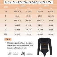 The Cathy Long Sleeve Get Snatched Body Shape Wear Thong Bodysuit