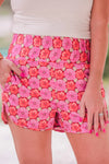 Large Only - Floral Zone Shorts