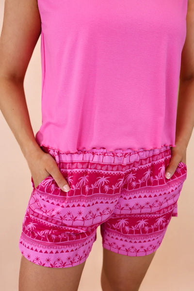 PREORDER - Jess Lea Casual Outing Shorts, Pink