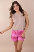 PREORDER - Jess Lea Casual Outing Shorts, Pink