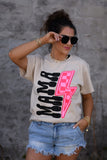 PREORDER - Mama Lightening Bolt Graphic Top