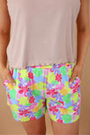 PREORDER - Jess Lea Casual Outing Shorts, Multi Floral