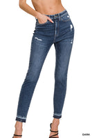 29 32 34 Zenana High Rise Cropped Skinny Denim Jeans