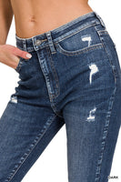 29 32 34 Zenana High Rise Cropped Skinny Denim Jeans
