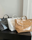 The Tote Bag - Blue & White