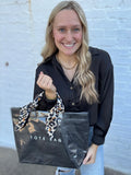 The Tote Bag - Blue & White