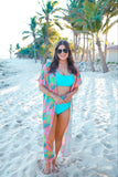 PREORDER - S M Malibu Sunset Palm Duster