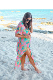 PREORDER - S M Malibu Sunset Palm Duster
