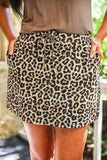 PREORDER - Jess Lea Safari Chic Leopard Skort