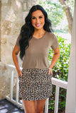 PREORDER - Jess Lea Safari Chic Leopard Skort