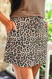 PREORDER - Jess Lea Safari Chic Leopard Skort