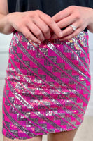 PREORDER - Jess Lea Bring The Drama Sequin Skirt