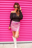 PREORDER - Jess Lea Bring The Drama Sequin Skirt