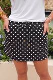 PREORDER - Jess Lea After Dark Polka Dot Skorts