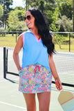 PREORDER - Everyday Polo Tank - Falling For Florals