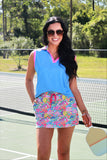 PREORDER - Everyday Polo Tank - Falling For Florals
