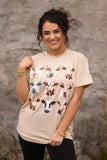 PREORDER - Cow Portraits Graphic Top