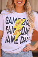 PREORDER - Softball Game Day Bolt Graphic Tee