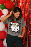 PREORDER - Don’t Stop Believin’ Santa Graphic Top