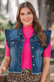 PREORDER - S-XL Jess Lea Kora Short Sleeve Mesh Top - Magenta