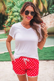 PREORDER - LARGE XL Jess Lea Red Polka Dot Everyday Shorts
