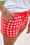 PREORDER - Jess Lea Red Gingham Everyday Shorts