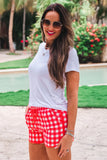 PREORDER - Jess Lea Red Gingham Everyday Shorts