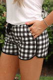 PREORDER - Jess Lea Black Gingham Everyday Shorts